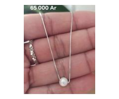 VENTE COLLIER EN ARGENT