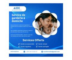 GARDERIE A DOMICILE
