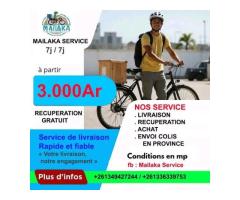 SERVICE DE LIVRAISON